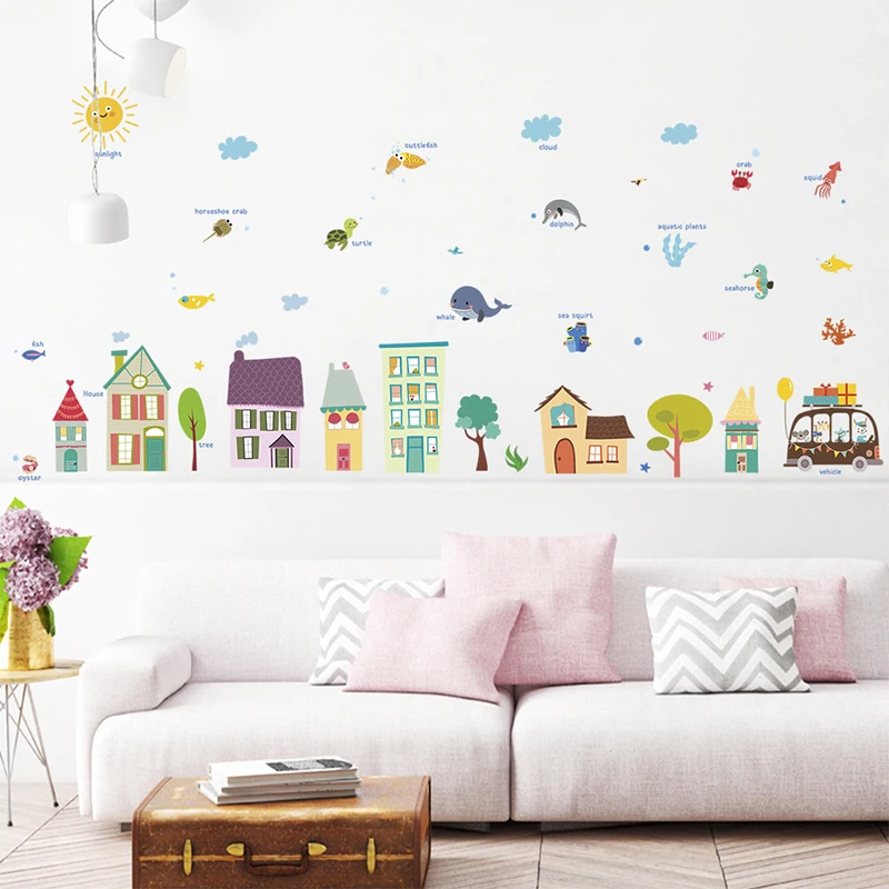 % Animals House Decorative Wall Stickers Nursery Kids Room Cartoon Decoration PVC Mural DIY Art Decals Stickers On The Cabinet
% Animals House Decorative Wall Stickers Nursery Kids Room Cartoon Decoration PVC Mural DIY Art Decals Stickers On The Cabinet