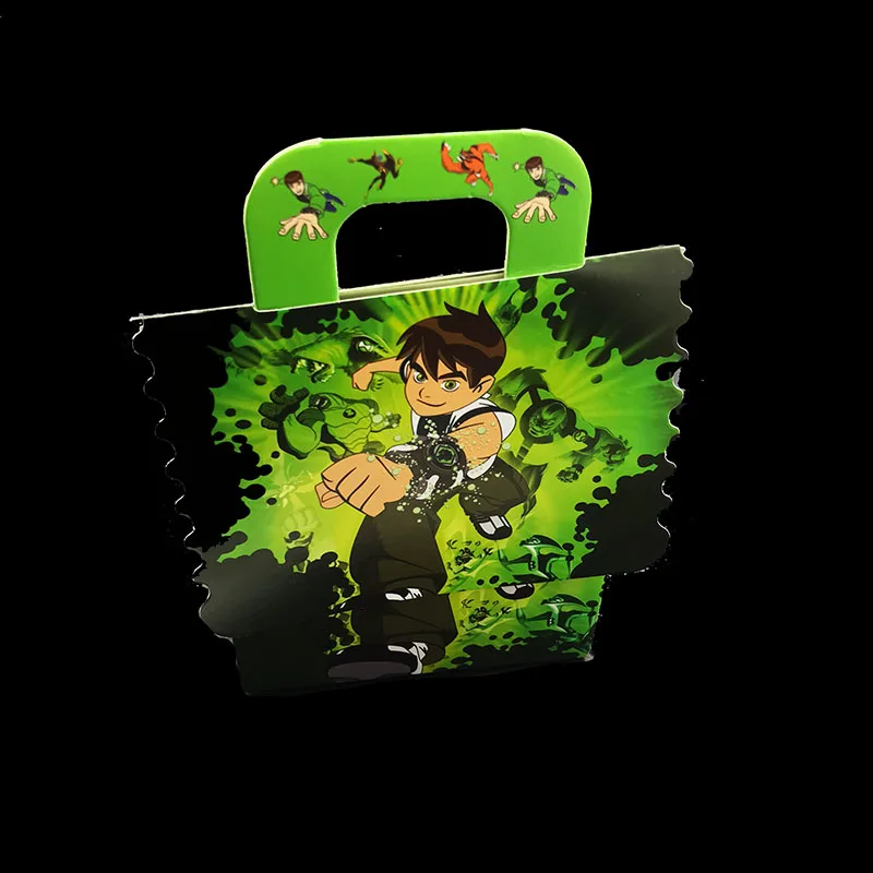 6pcs/lot Ben 10 theme gift boxes Ben 10 theme candy boxes Ben Boy theme gift boxes baby shower party supplies
6pcs/lot Ben 10 theme gift boxes Ben 10 theme candy boxes Ben Boy theme gift boxes baby shower party supplies