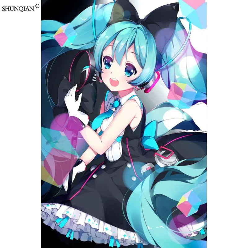 Hatsune Miku Poster Silk Fabric Print Poster Print Cloth Fabric Wall Poster Custom Satin Poster 40X60cm,50X75cm,60X90cm
Hatsune Miku Poster Silk Fabric Print Poster Print Cloth Fabric Wall Poster Custom Satin Poster 40X60cm,50X75cm,60X90cm