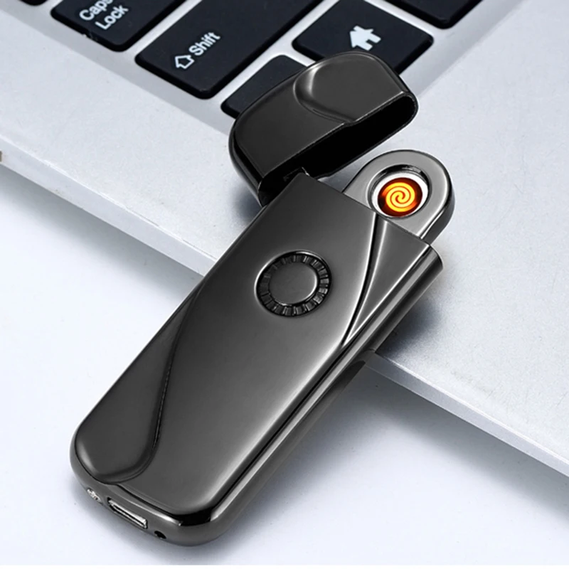 Mini Metal Electric USB Lighters Pulsed Slim Cigarette Electronic Lighter Smokeless Rechargeable Coil Windproof Lighter
Mini Metal Electric USB Lighters Pulsed Slim Cigarette Electronic Lighter Smokeless Rechargeable Coil Windproof Lighter
