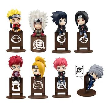 8pcs/set Naruto Jiraiya Kakashi Gaara Itachi Doll PVC Action Figure Collectible Model Toy 4cm 
8pcs/set Naruto Jiraiya Kakashi Gaara Itachi Doll PVC Action Figure Collectible Model Toy 4cm