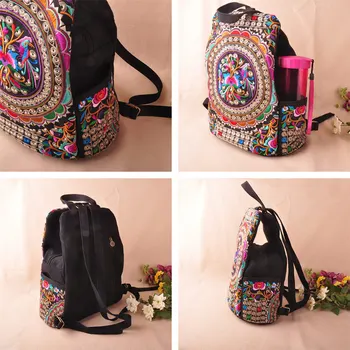 ZYJ Female Floral Embroidery Casual Backpacks Chinese Style Flower Women Shoulder Canvas Travel Backpack Daypack Mochila Bag
ZYJ Female Floral Embroidery Casual Backpacks Chinese Style Flower Women Shoulder Canvas Travel Backpack Daypack Mochila Bag