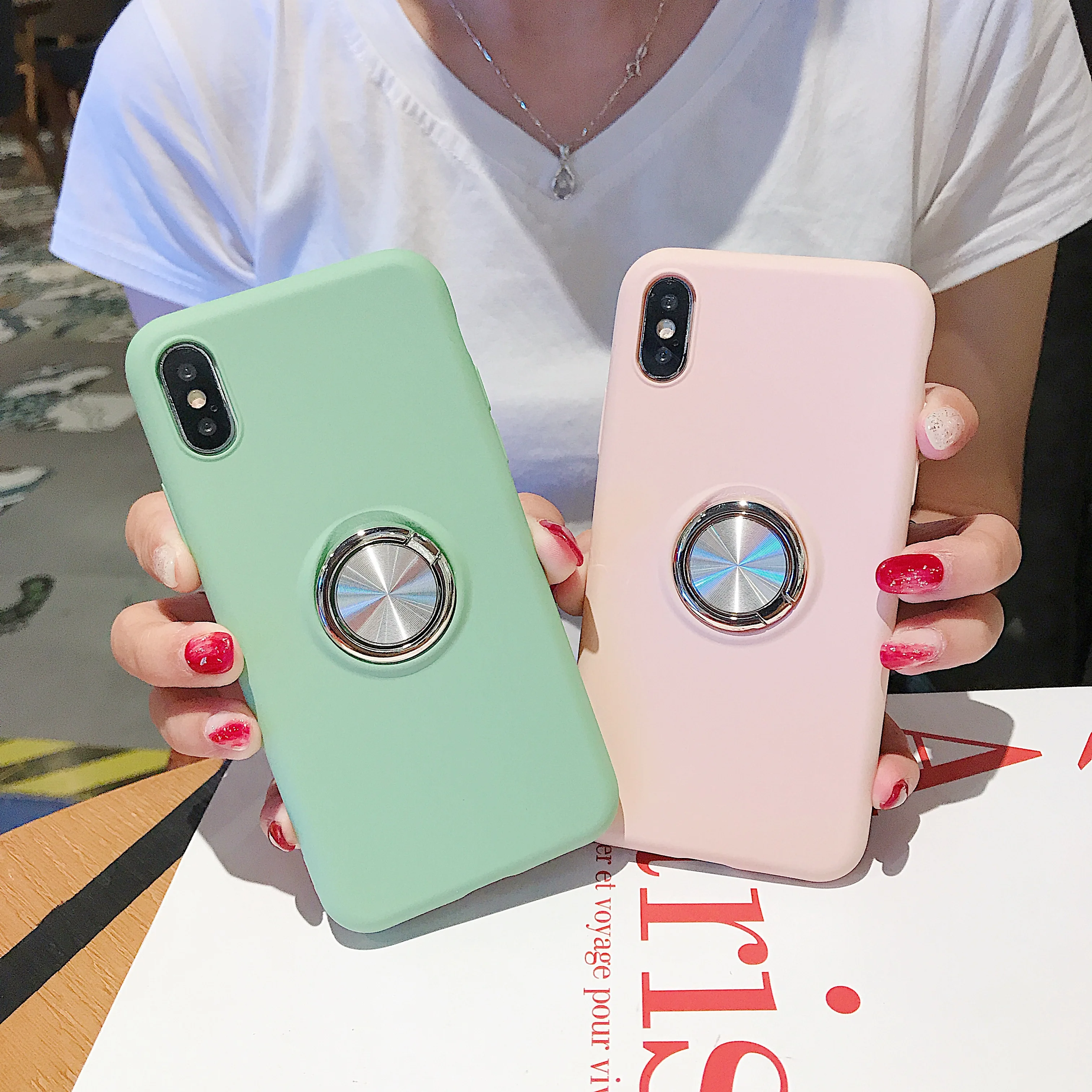 360 Rotating Ring Holder Liquid Silicone Soft Case For Xiaomi redmi 7 Y3 For Xiaomi redmi note 7 For Xiaomi Mi 9se 8 lite case
360 Rotating Ring Holder Liquid Silicone Soft Case For Xiaomi redmi 7 Y3 For Xiaomi redmi note 7 For Xiaomi Mi 9se 8 lite case