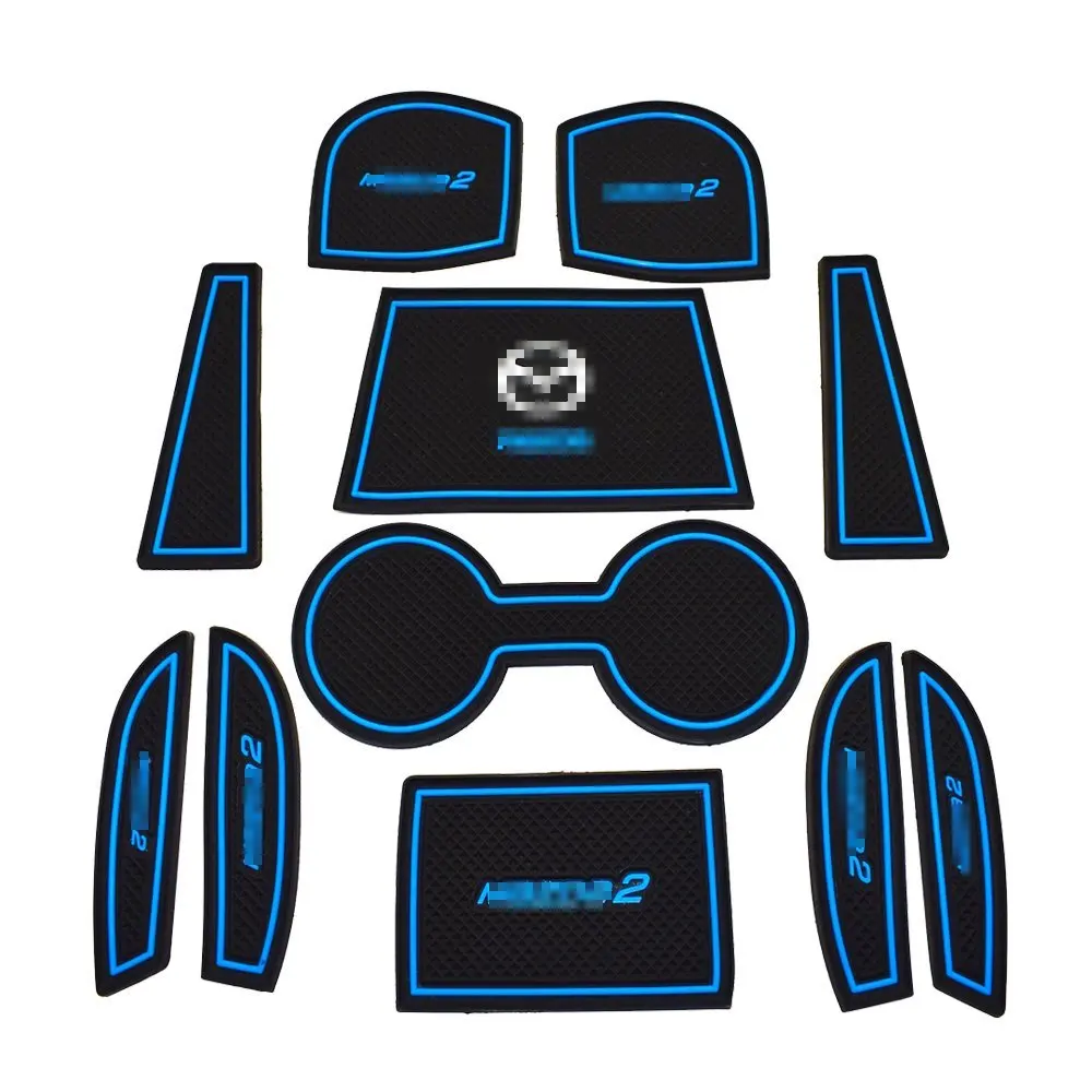 Car Accessories Gate Slot Pad door pad luminous Non-Slip Interior Door Pad/cup Mat for New MAZDA 2/DEMIO Blue
Car Accessories Gate Slot Pad door pad luminous Non-Slip Interior Door Pad/cup Mat for New MAZDA 2/DEMIO Blue