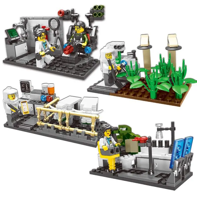 4Pcs City Creator Series Biochemical Laboratory Scientist Model Building Blocks Bricks Kids Toys Gift Compatible With Lego
4Pcs City Creator Series Biochemical Laboratory Scientist Model Building Blocks Bricks Kids Toys Gift Compatible With Lego