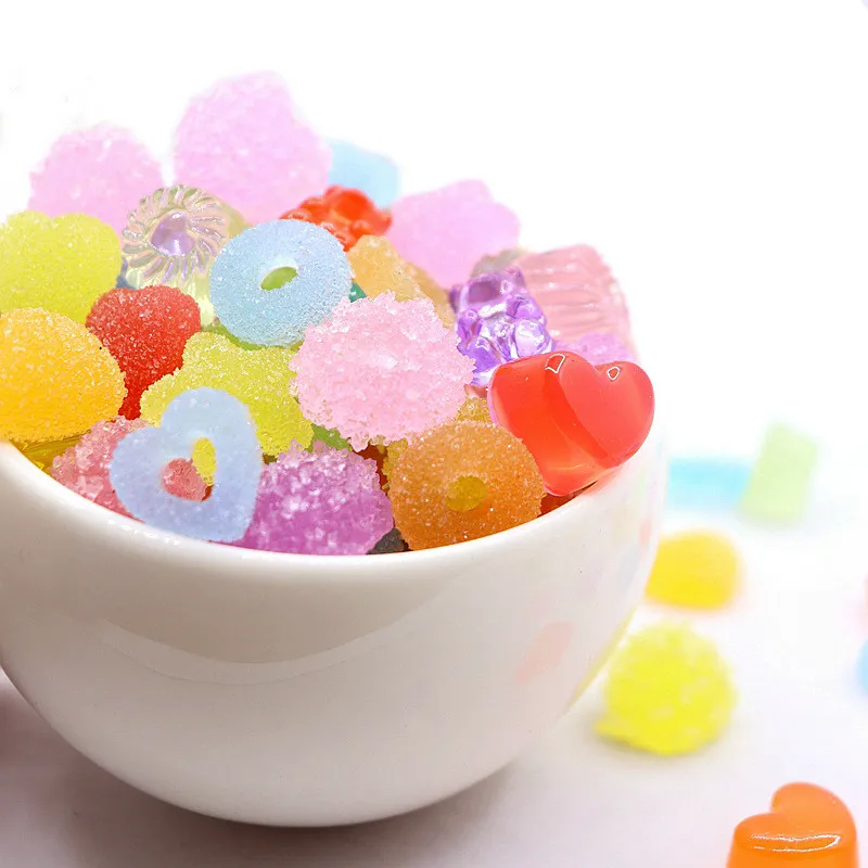50g/lot Mixed Resin Candy Flatback Resin Cabochon Fake Food Flat Back DIY Slime Crystal Mud Accessories Phone Case Decoration
50g/lot Mixed Resin Candy Flatback Resin Cabochon Fake Food Flat Back DIY Slime Crystal Mud Accessories Phone Case Decoration