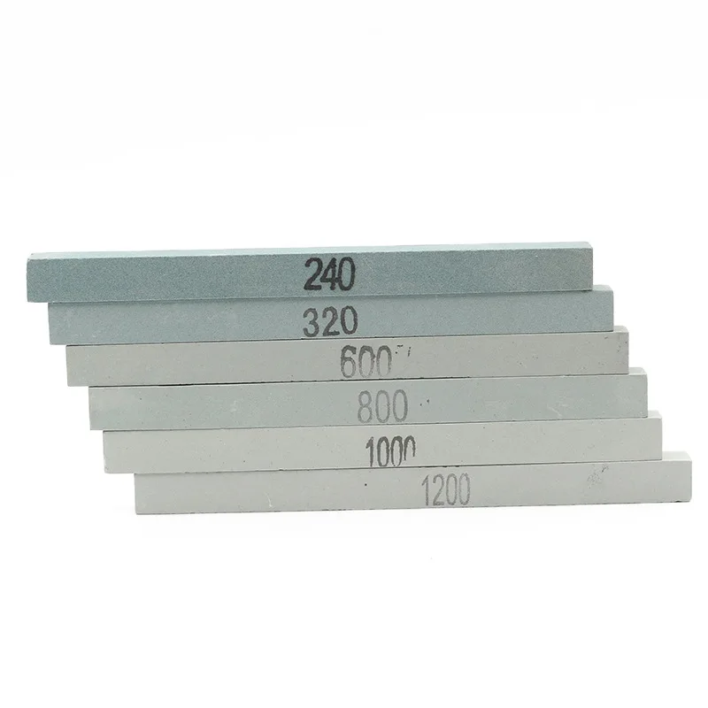 6pcs/set Fine grinding oil-stone sharpening stone grindstone 240#320#600#800#1000#1200# whetstone for knife sharpener system
6pcs/set Fine grinding oil-stone sharpening stone grindstone 240#320#600#800#1000#1200# whetstone for knife sharpener system