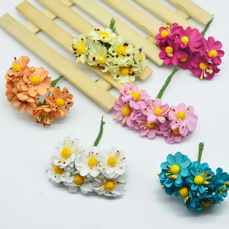 12pcs 3CM Cheap Paper Rose Artificial Flowers scrapbooking For wedding decoration handicraft DIY Gift box wreath Accessories
12pcs 3CM Cheap Paper Rose Artificial Flowers scrapbooking For wedding decoration handicraft DIY Gift box wreath Accessories