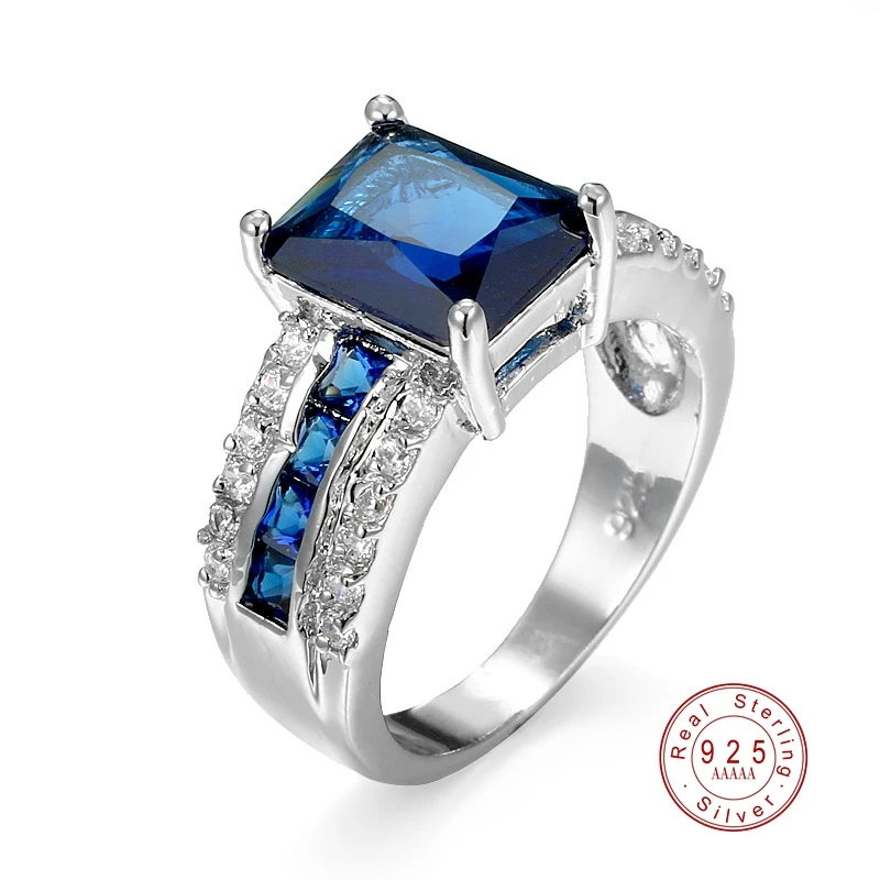 2019 Hot Sale 100% Genuine 925 Silver With AAA Zircon Rings For Women Girls CZ Crystal Mosaic Jewelry Valentine's Gift 6 Colors
2019 Hot Sale 100% Genuine 925 Silver With AAA Zircon Rings For Women Girls CZ Crystal Mosaic Jewelry Valentine's Gift 6 Colors