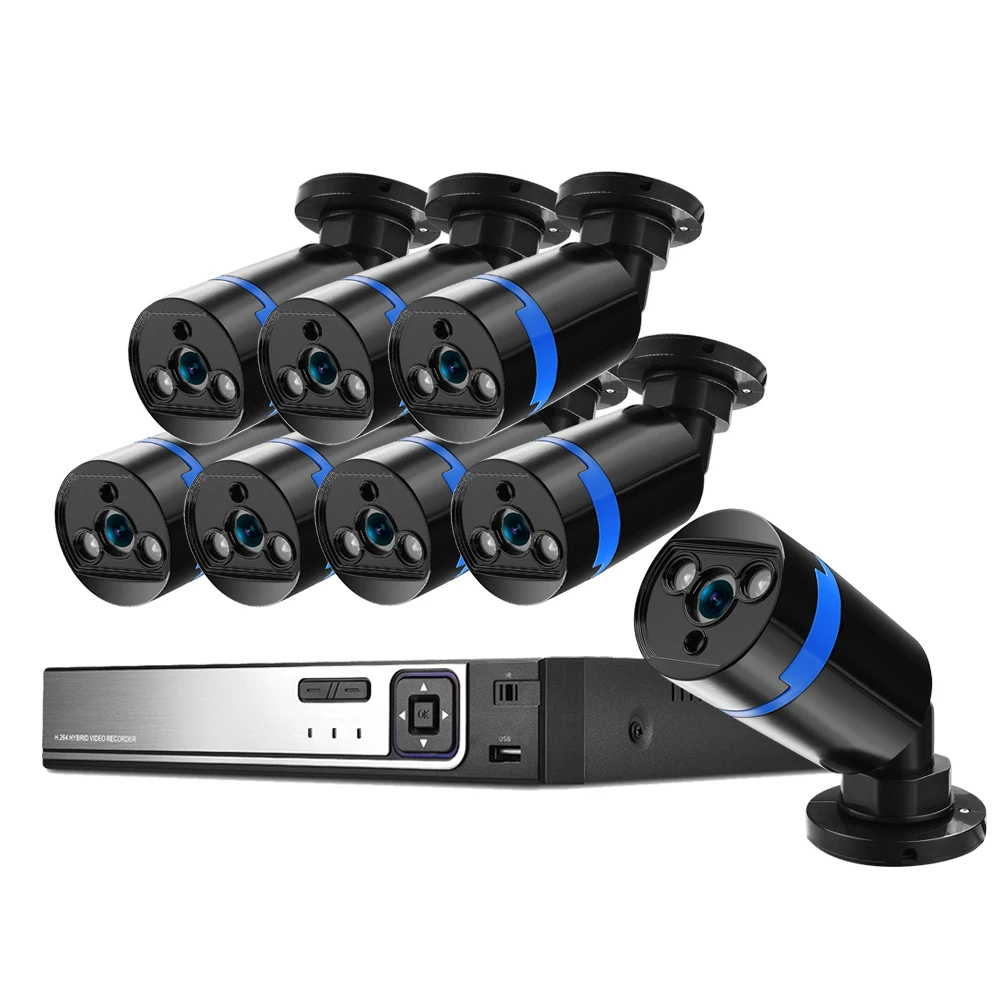 BESDER POE48V 8 Channel PoE Kit Surveillance System PoE Camera 1080P CCTV System P2P 8PCS 1080P PoE IP Camera + 1PCS 8CH PoE NVR
BESDER POE48V 8 Channel PoE Kit Surveillance System PoE Camera 1080P CCTV System P2P 8PCS 1080P PoE IP Camera + 1PCS 8CH PoE NVR