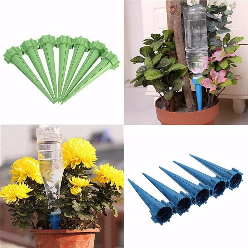 4Pcs Plant Water Flower Control Drip Cone Spike Waterer Bottle Irrigation System Automatic watering device
4Pcs Plant Water Flower Control Drip Cone Spike Waterer Bottle Irrigation System Automatic watering device