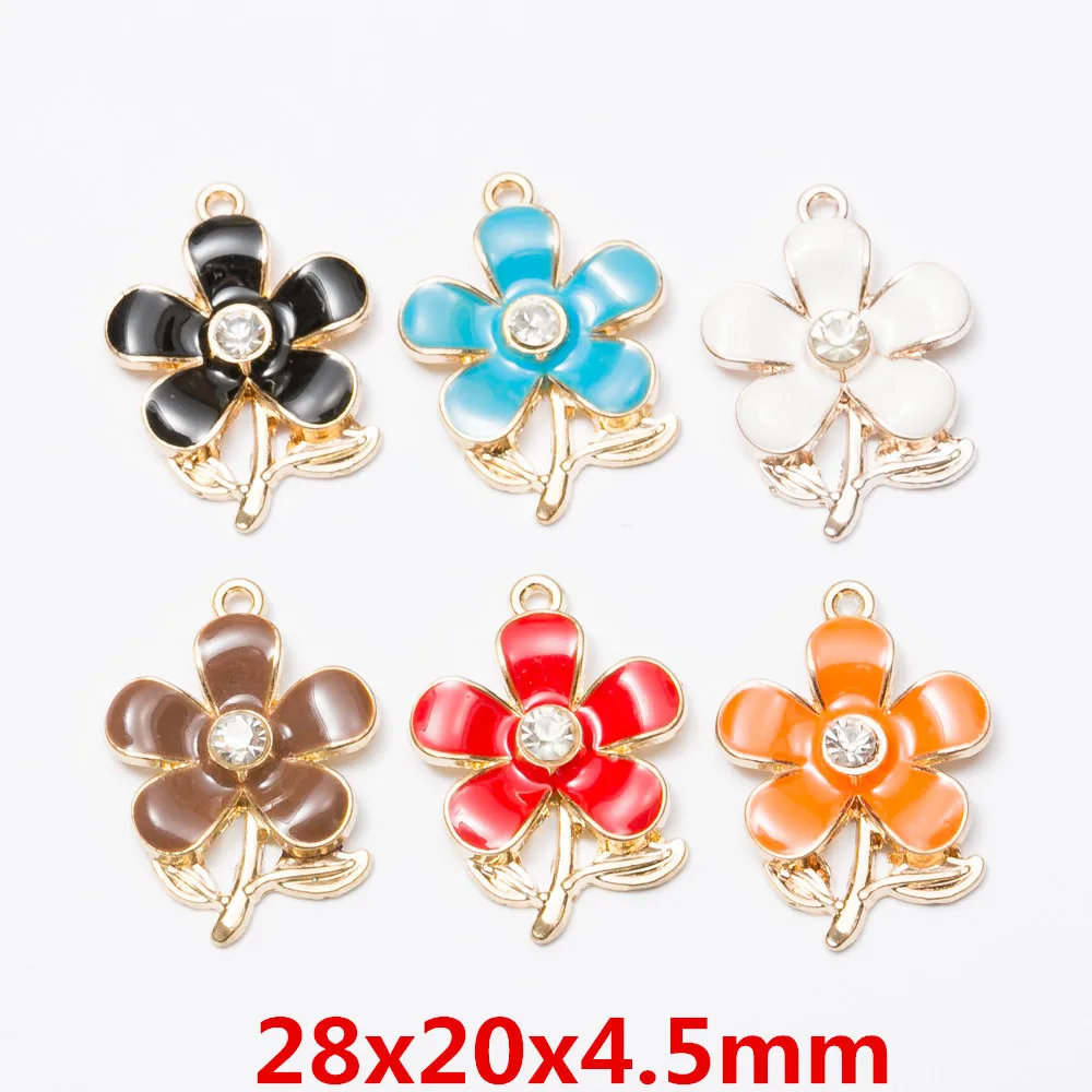 Sunflower Charms for Jewelry Making Lucky Flower Charms Pendants 28mm 8pcs Enamel Charms Accessories Diy Findings Charms
Sunflower Charms for Jewelry Making Lucky Flower Charms Pendants 28mm 8pcs Enamel Charms Accessories Diy Findings Charms