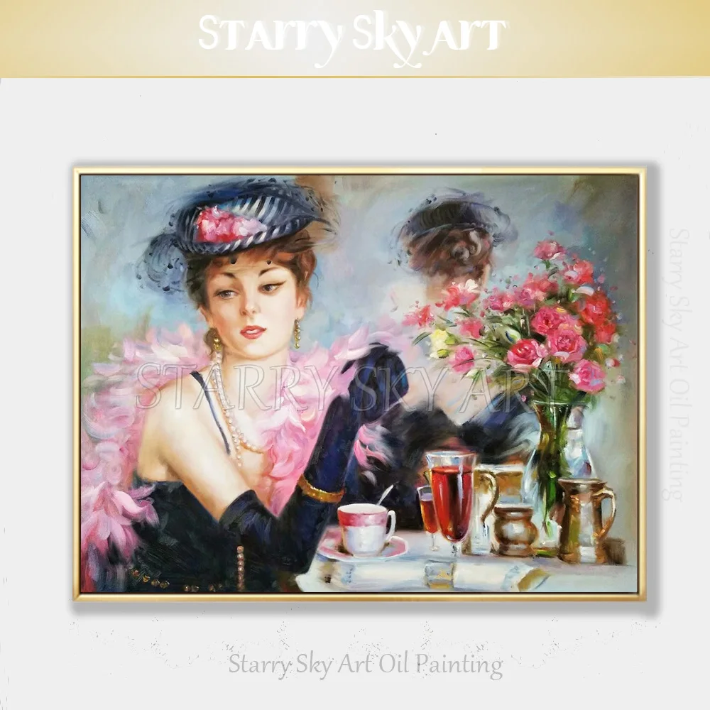 Artist Hand-painted High Quality Impressionist Lady Figure Oil Painting on Canvas Beautiful Lady Portrait Oil Painting for Decor
Artist Hand-painted High Quality Impressionist Lady Figure Oil Painting on Canvas Beautiful Lady Portrait Oil Painting for Decor