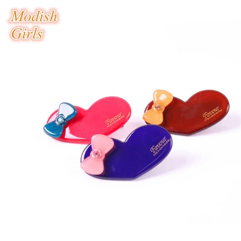 Wholesale Love Heart Shape and Bow Hair Clip with Crystal Kids Love Heart Hairpins Famous Brand Cute Hairpins Kids Accessories
Wholesale Love Heart Shape and Bow Hair Clip with Crystal Kids Love Heart Hairpins Famous Brand Cute Hairpins Kids Accessories