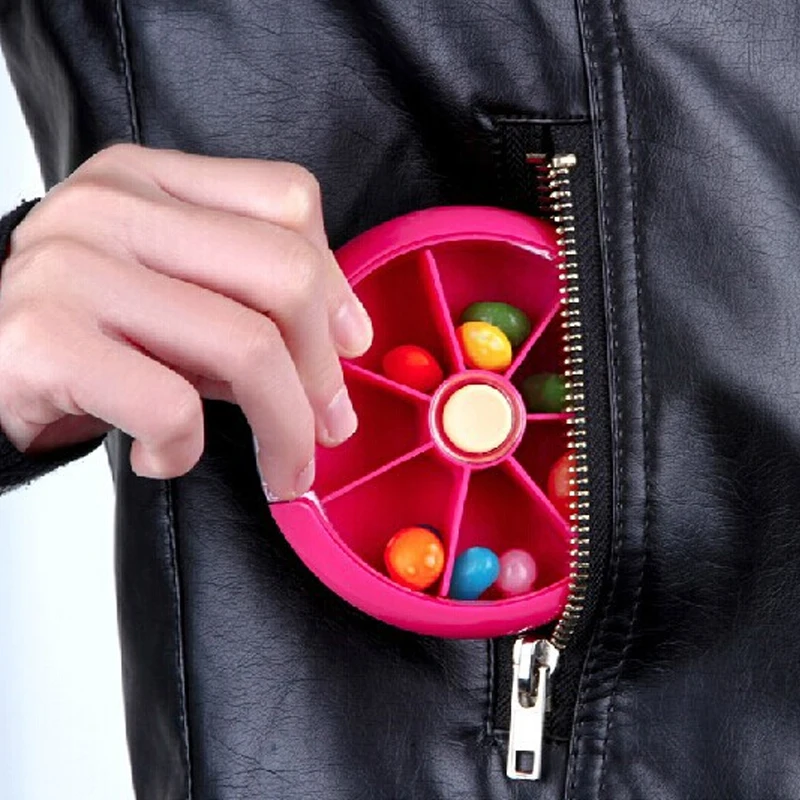 7 Days Pill Box Portable Automatic Press Cartridges 7 Cells Color Pills Convenient Dispenser Outdoor Travel Home Supplies Hot
7 Days Pill Box Portable Automatic Press Cartridges 7 Cells Color Pills Convenient Dispenser Outdoor Travel Home Supplies Hot