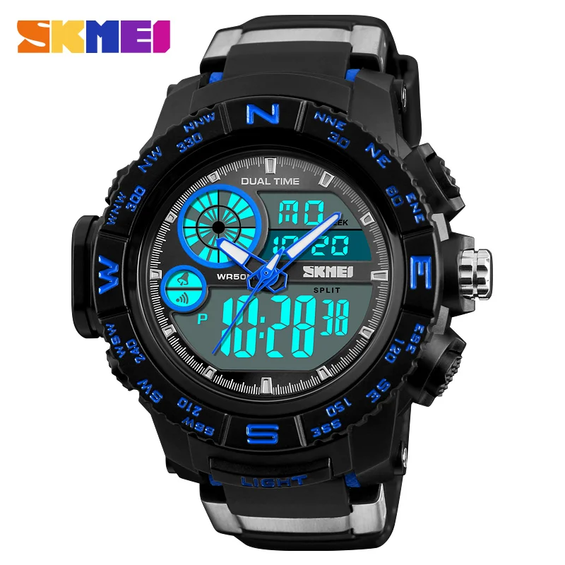 New Men Outdoor Sports Watches Luxury SKMEI Digital Wristwatch Dual Display Quartz Military Waterproof Clock Relogio Masculino
New Men Outdoor Sports Watches Luxury SKMEI Digital Wristwatch Dual Display Quartz Military Waterproof Clock Relogio Masculino