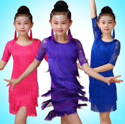2019 new girls Latin dance skirt competition performance children's dance clothes tassel costumes children's practice clothes
2019 new girls Latin dance skirt competition performance children's dance clothes tassel costumes children's practice clothes