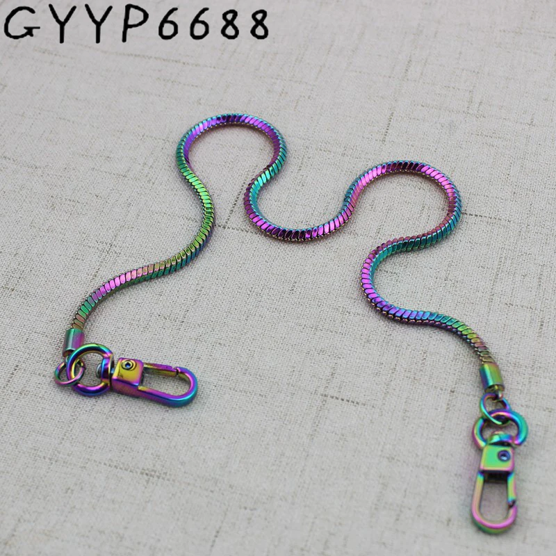 3mm NEW fashion Copper Rainbow Chain Bags Purses Strap Accessory Factory Quality Plating Cover Wholesale
3mm NEW fashion Copper Rainbow Chain Bags Purses Strap Accessory Factory Quality Plating Cover Wholesale