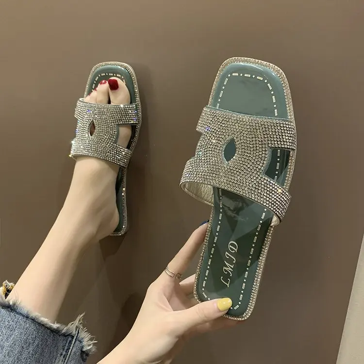 Summer Luxury Brand Designer Slides Womens Cute Slippers Pantuflas Sliders Flat Shoes Female Pantuflas De Mujer Woman Mules
Summer Luxury Brand Designer Slides Womens Cute Slippers Pantuflas Sliders Flat Shoes Female Pantuflas De Mujer Woman Mules