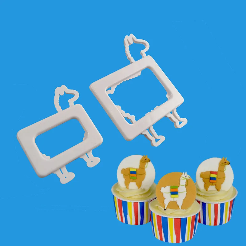 TTLIFE 2pcs camel Cookie Cutter Alpaca Animal Plastic Biscuit Mold Fondant Cake Decoration Tools Pastry Chocolate Baking Moulds
TTLIFE 2pcs camel Cookie Cutter Alpaca Animal Plastic Biscuit Mold Fondant Cake Decoration Tools Pastry Chocolate Baking Moulds