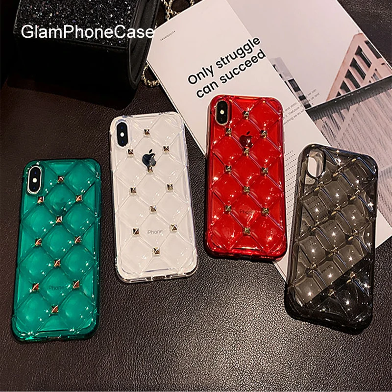 GlamPhoneCase Rivet Element Phone Case For iPhone X 7 7Plus 6 / 6S Plus 8 8Plus Soft Case
GlamPhoneCase Rivet Element Phone Case For iPhone X 7 7Plus 6 / 6S Plus 8 8Plus Soft Case