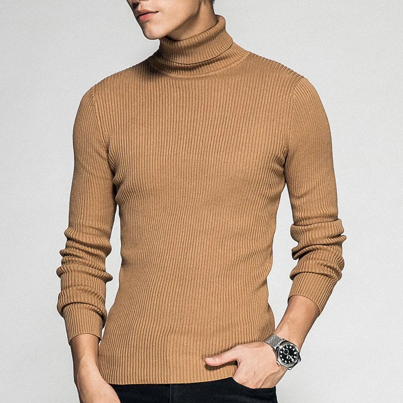 2019 Winter Men'S Sweater New Spring Men'S Turtleneck Solid Color Casual Sweater Men's Slim Fit Brand Knitted Pullovers S-3XL
2019 Winter Men'S Sweater New Spring Men'S Turtleneck Solid Color Casual Sweater Men's Slim Fit Brand Knitted Pullovers S-3XL