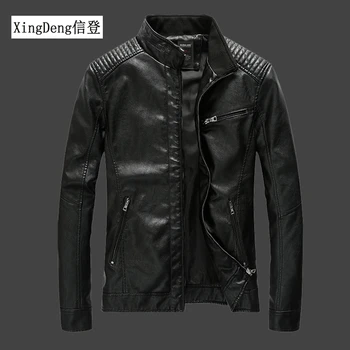 XingDeng PU Brand fashion Leather Jackets Men Loose Casual warm overcoats Business Winter Male top clothes plus big size
XingDeng PU Brand fashion Leather Jackets Men Loose Casual warm overcoats Business Winter Male top clothes plus big size