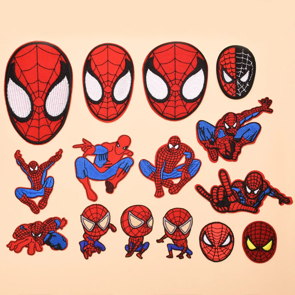 Various Avengers Cartoon Spiderman Patch Embroidered Applique Sewing Patch Clothes Stickers Garment Apparel Accessories
Various Avengers Cartoon Spiderman Patch Embroidered Applique Sewing Patch Clothes Stickers Garment Apparel Accessories