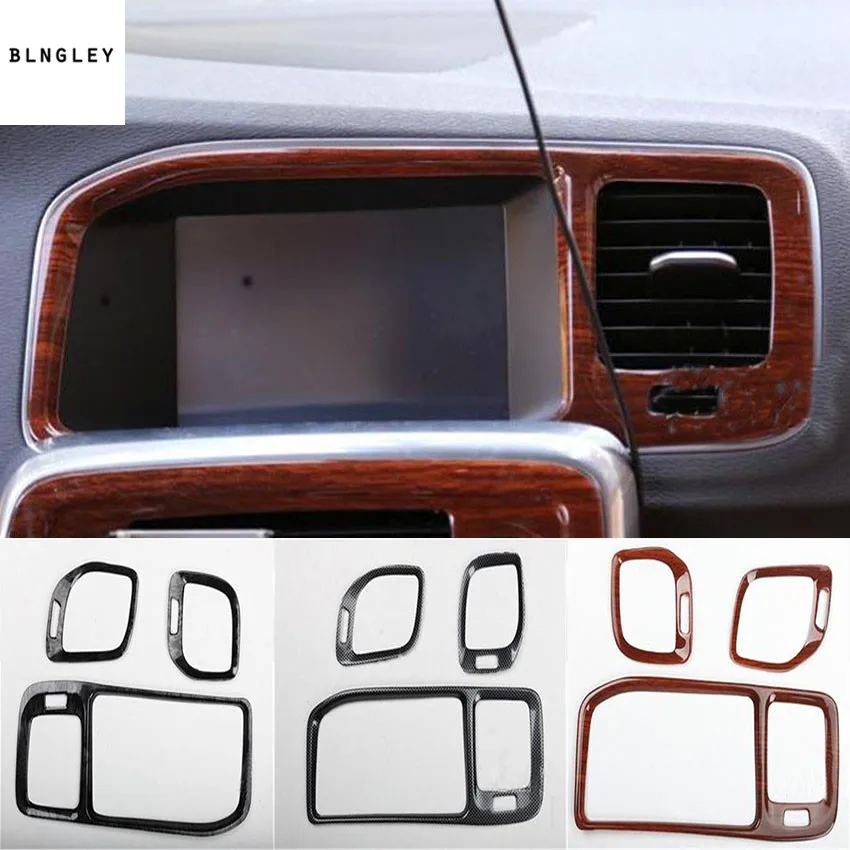 3pcs/lot ABS carbon fiber grain or wooden grain front air conditioning outlet decoration cover for 2014-2018 Volvo S60
3pcs/lot ABS carbon fiber grain or wooden grain front air conditioning outlet decoration cover for 2014-2018 Volvo S60