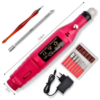 1 Set Electric Nail Drill Machine Set Pro Mill Cutter Machine For Manicure Nail Tips Manicure Electric Nail Pedicure Drill NDM02
1 Set Electric Nail Drill Machine Set Pro Mill Cutter Machine For Manicure Nail Tips Manicure Electric Nail Pedicure Drill NDM02