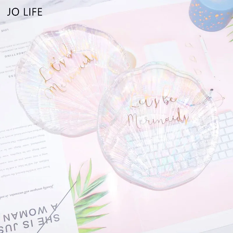 JO LIFE Nordic Style Shell Glass Dish Dessert Snack Plate Home Decor Ornaments Jewelry Storage Tray
JO LIFE Nordic Style Shell Glass Dish Dessert Snack Plate Home Decor Ornaments Jewelry Storage Tray