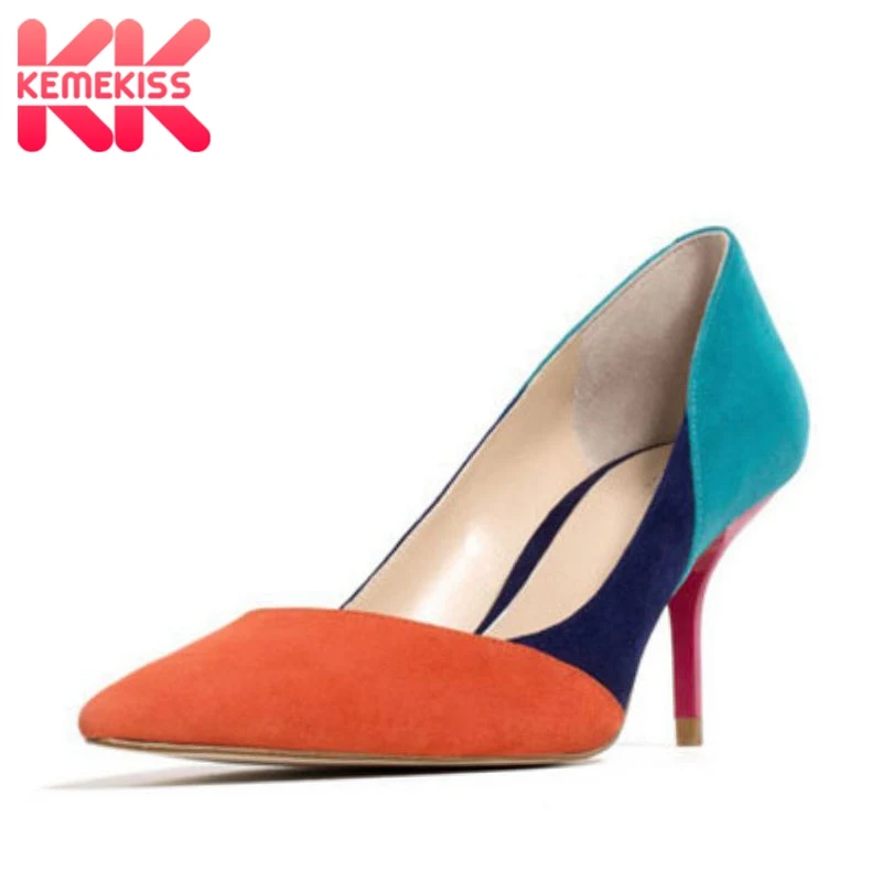 KemeKiss Women Pumps Fashion Mixed Color High Heel Shoes Women Sexy Pointed Toe Nightclub Wedding Party Office Shoes Size 34-40
KemeKiss Women Pumps Fashion Mixed Color High Heel Shoes Women Sexy Pointed Toe Nightclub Wedding Party Office Shoes Size 34-40