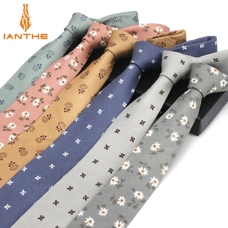 2018 Brand New Fashion Flower Printed Neck Ties For Men Casual Narrow Slim Tie Bridegroom Weeding Party Corbatas 6cm Necktie
2018 Brand New Fashion Flower Printed Neck Ties For Men Casual Narrow Slim Tie Bridegroom Weeding Party Corbatas 6cm Necktie
