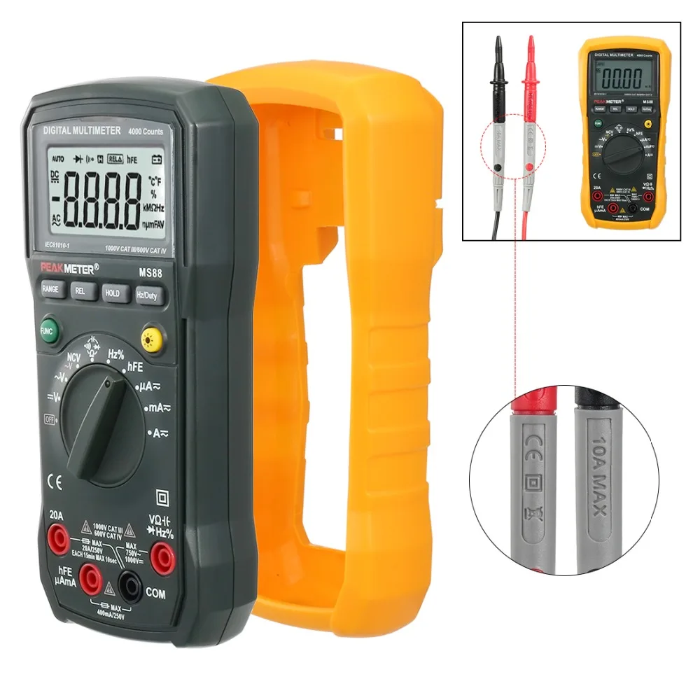 New Arrival Hot Sale Authorized Digital Multimeter AC/DC Voltage Current Resistance Capacitance Frequency Test Meter
New Arrival Hot Sale Authorized Digital Multimeter AC/DC Voltage Current Resistance Capacitance Frequency Test Meter