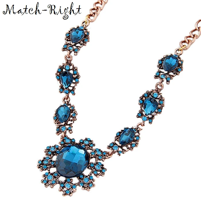 Match-Right Blue Crystal Sunflower Statement Necklace Summer Style Necklaces & Pendants Women Jewelry For Gift Party
Match-Right Blue Crystal Sunflower Statement Necklace Summer Style Necklaces & Pendants Women Jewelry For Gift Party