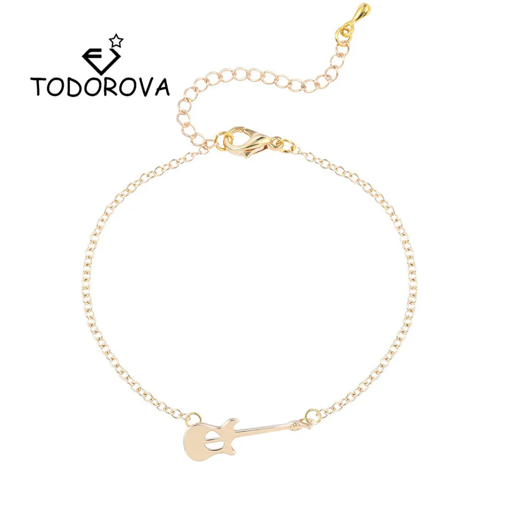 Todorova Women Bracelet Gold Silver Color Guitar Bracelet Pulseira Feminina Lover's Engagement Jewelry Gifts for Men
Todorova Women Bracelet Gold Silver Color Guitar Bracelet Pulseira Feminina Lover's Engagement Jewelry Gifts for Men