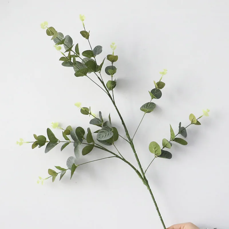 Large Artificial Plant Green Eucalyptus Leaf Branch Wedding Plant For Wedding Party Home Decor
Large Artificial Plant Green Eucalyptus Leaf Branch Wedding Plant For Wedding Party Home Decor