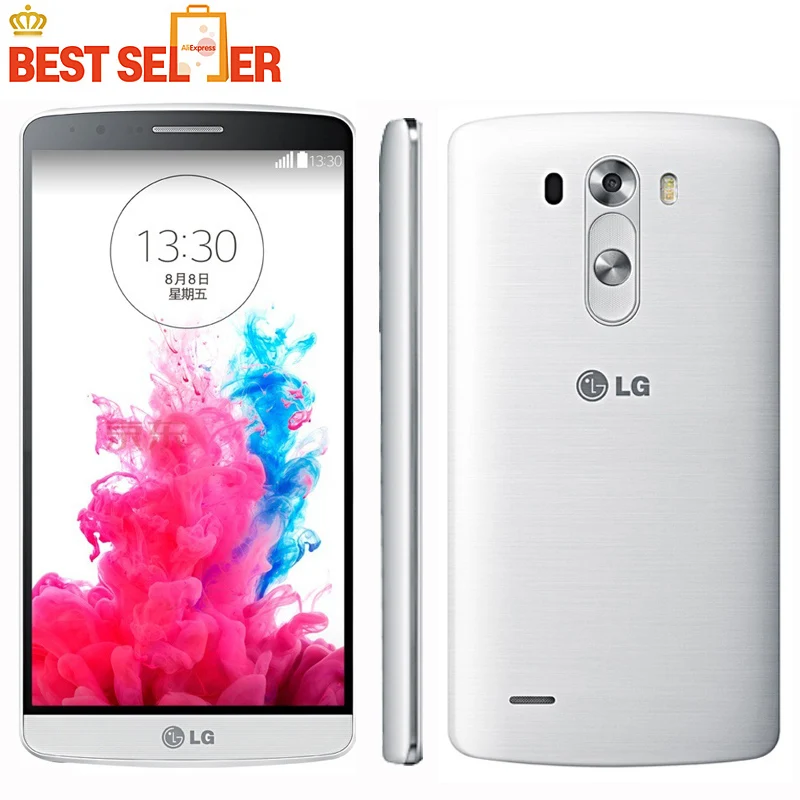Unlocked LG G3 D855 D850 D851 GSM 3G&4G Smartphones RAM 2GB RAM 32GB Quad-core 5.5inch 13MP Camera WIFI GPS Android Mobile Phone
Unlocked LG G3 D855 D850 D851 GSM 3G&4G Smartphones RAM 2GB RAM 32GB Quad-core 5.5inch 13MP Camera WIFI GPS Android Mobile Phone