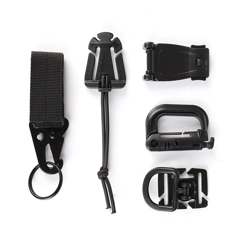 30pcs/set Outdoor Multi Tool Backpack Accessories Tactical Gear Webbing Connecting Buckles Clip Strap D Ring Hooks Carabiner
30pcs/set Outdoor Multi Tool Backpack Accessories Tactical Gear Webbing Connecting Buckles Clip Strap D Ring Hooks Carabiner