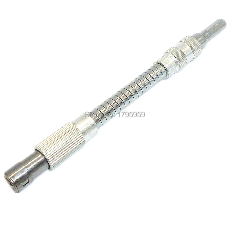 150mm Length Flexible Extension Shaft Screwdriver Bit Holder 1/4" Hex Shank Screw Drill Tool Driver Shaft Connecting Rod
150mm Length Flexible Extension Shaft Screwdriver Bit Holder 1/4" Hex Shank Screw Drill Tool Driver Shaft Connecting Rod