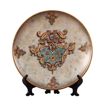 American country hand-painted ceramic retro European living room wine cabinet decorated dishes Background Decoration Display
American country hand-painted ceramic retro European living room wine cabinet decorated dishes Background Decoration Display