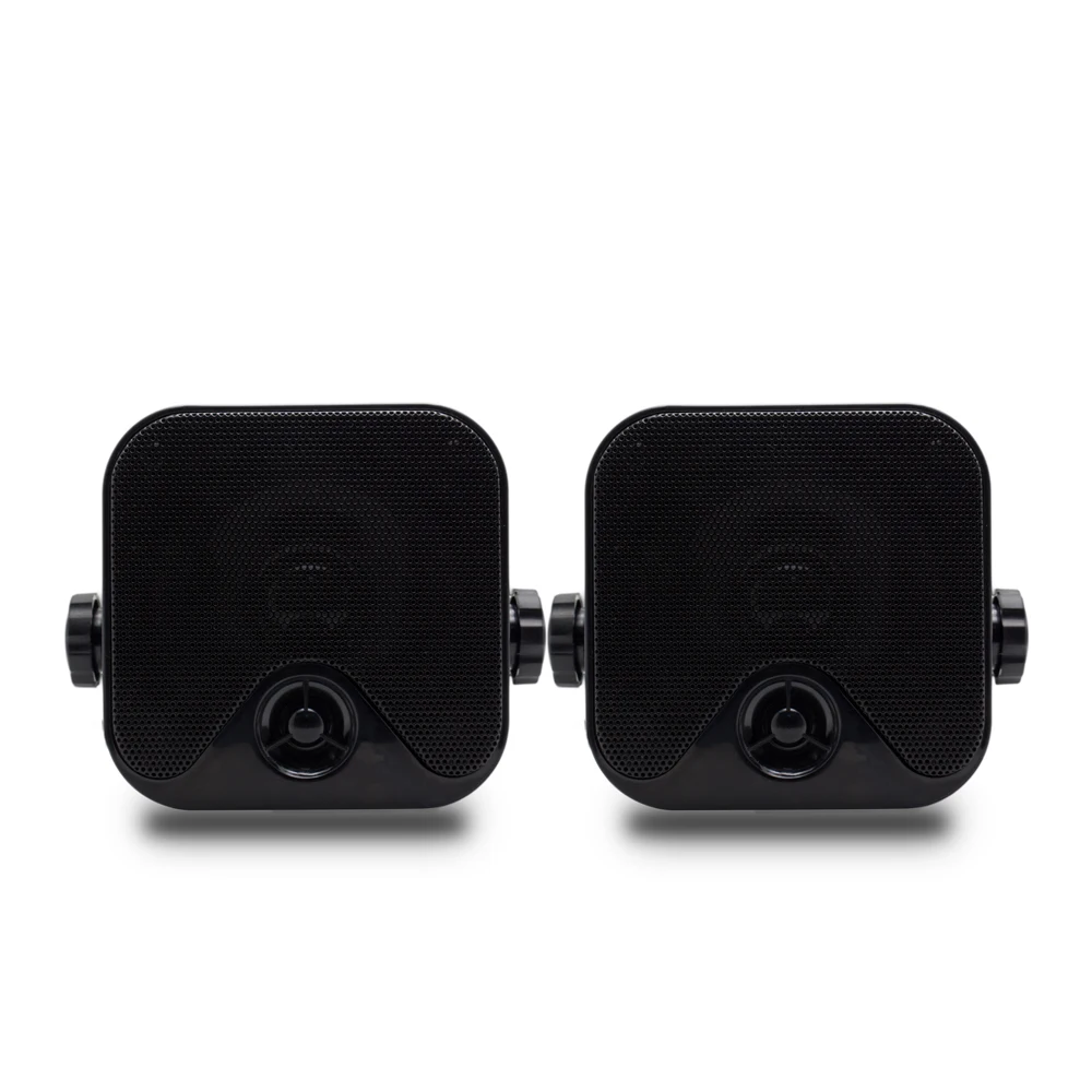 100w 4 Inch Waterproof Boat Marine Box Outdoor Speakers Heavy Duty