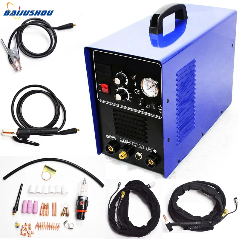 110V/220V CT520D 3in1 Welding Machine Digital TIG/MMA/Plasma Cutter Welder & Accessories
110V/220V CT520D 3in1 Welding Machine Digital TIG/MMA/Plasma Cutter Welder & Accessories