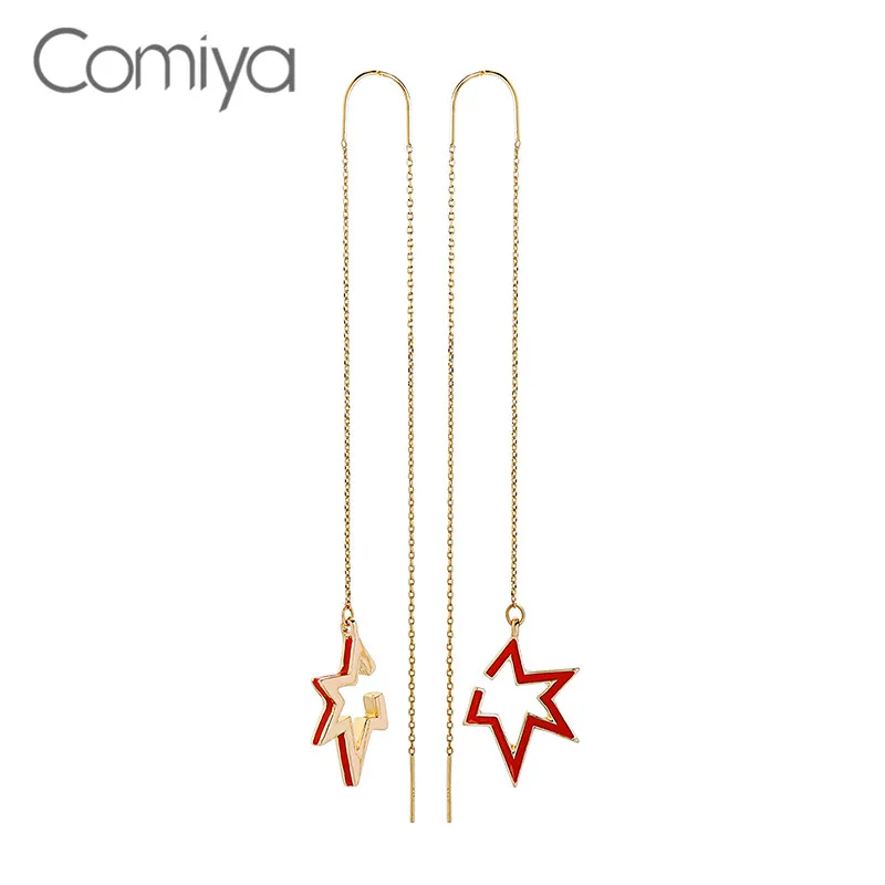 Comiya Vintage Dangle Earrings For Women Gold Color Zinc Alloy Stars Aretes De Mujer Long Links Boho Feminino Dangle Earring
Comiya Vintage Dangle Earrings For Women Gold Color Zinc Alloy Stars Aretes De Mujer Long Links Boho Feminino Dangle Earring