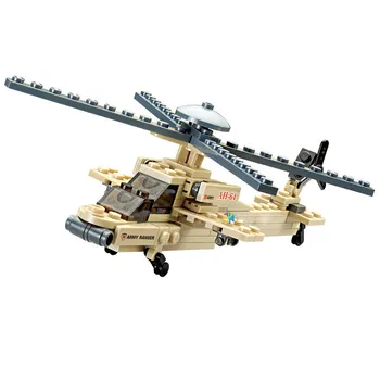 2019 Building Blocks Boeing USA Army AH-64 Apache gunships Learning School Education Christmas Gift brinquedos Toy
2019 Building Blocks Boeing USA Army AH-64 Apache gunships Learning School Education Christmas Gift brinquedos Toy