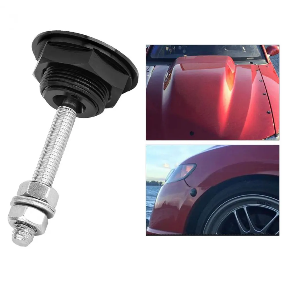 1Set Universal Car Latch Push Button Quick Release Mini Hood Pins Lock Car Lock Clip Kit Quick Latch for Hood Bumper or DIY
1Set Universal Car Latch Push Button Quick Release Mini Hood Pins Lock Car Lock Clip Kit Quick Latch for Hood Bumper or DIY
