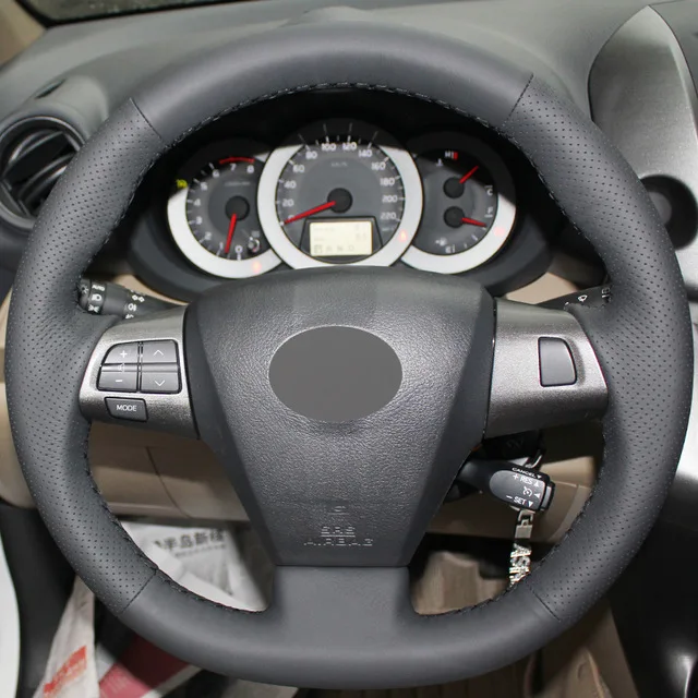 Puou Dark Gray Genuine Leather Hand-stitched Car Steering Wheel Cover for Toyota Corolla 2011 2012 2013 RAV4 2011 2012
Puou Dark Gray Genuine Leather Hand-stitched Car Steering Wheel Cover for Toyota Corolla 2011 2012 2013 RAV4 2011 2012