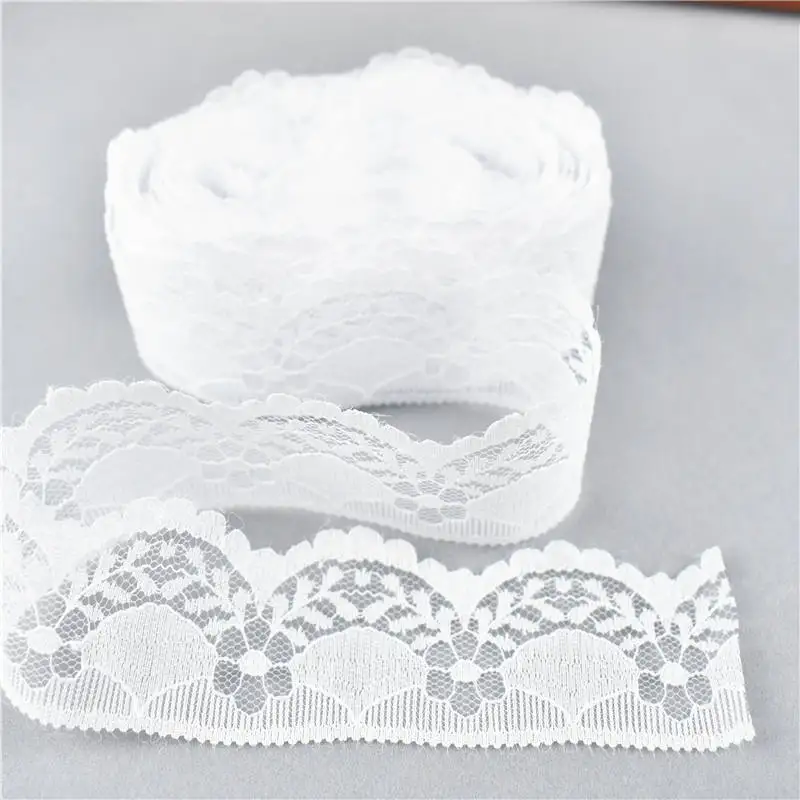 10 Yards White african lace fabric Tape 40MM Lace Trim Embroidered Net Lace Ribbon Wedding/Birthday/Christmas/Bow Decoration
10 Yards White african lace fabric Tape 40MM Lace Trim Embroidered Net Lace Ribbon Wedding/Birthday/Christmas/Bow Decoration
