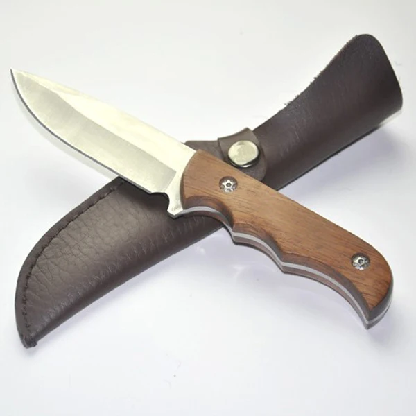Newest Free ship Fixed blade knife High hardness blade wood handle camping knife outdoor stainless steel knives
Newest Free ship Fixed blade knife High hardness blade wood handle camping knife outdoor stainless steel knives