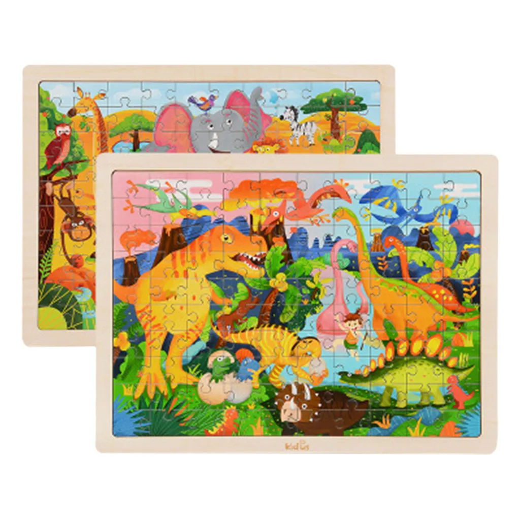 Hot Sale 100 Pieces Wooden Puzzle Kids Toy Puzzle Games Animal Pattern Kid Gift Jigsaw Baby Educational Toys for Kids Gift
Hot Sale 100 Pieces Wooden Puzzle Kids Toy Puzzle Games Animal Pattern Kid Gift Jigsaw Baby Educational Toys for Kids Gift